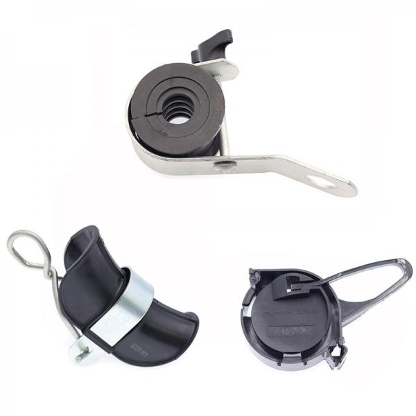 ABC Cable Suspension Clamp LV Dead End Anchor Ftth Plastic Tension