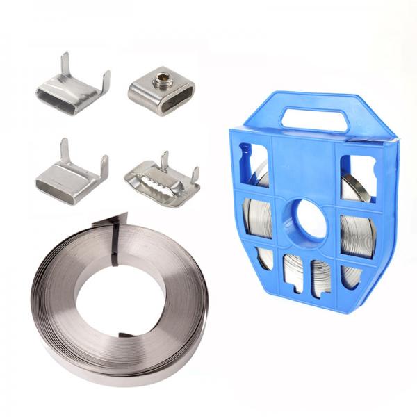  China Adjustable Stainless Steel Banding Strap Electrical Buckles supplier