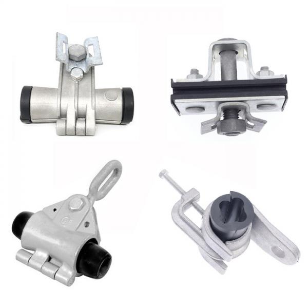  China ADSS fiber cable suspension clmap Fiber Optic Suspension clamp Aluminum Alloy suspension Clamp For ADSS Cable supplier