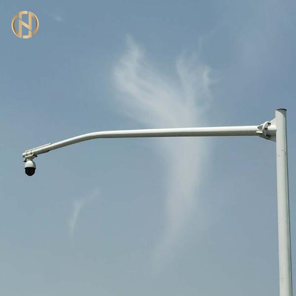  China Anti Corrosion Steel Traffic Light Pole 2.5mm – 20mm Shaft Thickness supplier