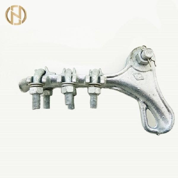 Corrosion Resistant Pole Accessories , Strain Clamp Electric Fittings