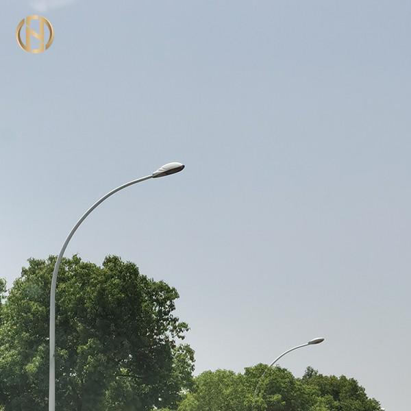 Hot Dip Galvanized 8M Q460 Steel Street Lamp Pole