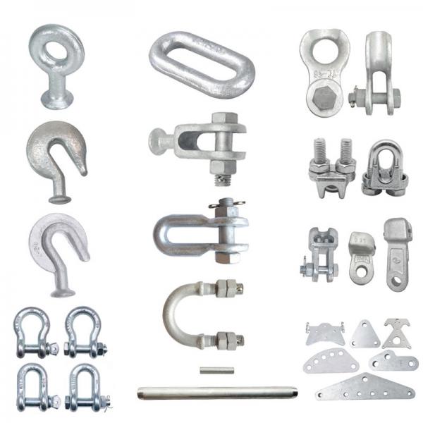  China Hot Dipping Galvanized Power Fittings Overhead Line Accessories Electric power fittings Overhead cable fittings supplier