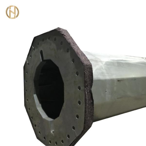  China Octagonal Electrical Power Pole 2-50M Hot Dip Galvanized Surface Treatment supplier
