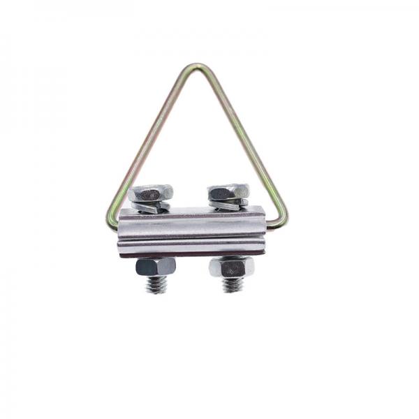  China OPGW Optical Figure 8 Cable Suspension Clamp With Steel Messenger supplier