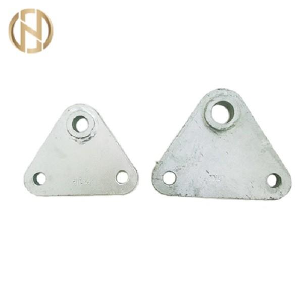 Power Fitting LV Type hot dip galvanized steel Plate Ploe accessories