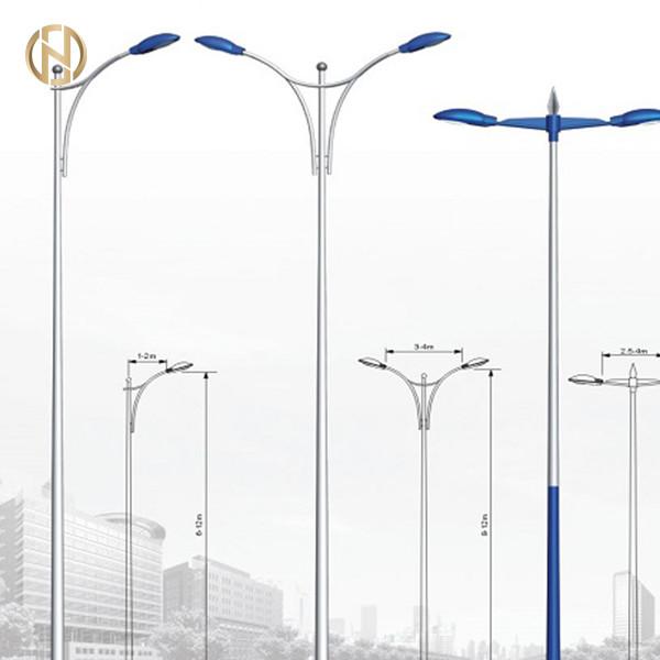 Professional manufacturer 3M 4M 5M 6M 7M 8M 9M 10M galvanized street light pole