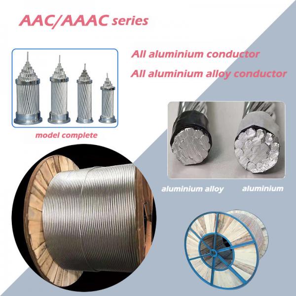  China PVC PE Insulated AAC Alloy Conductor Overhead Power Cable Wire Voltage supplier