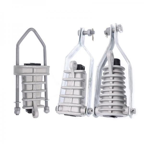 Wedge Strain Clamps For Insulation Cable Overhead Line Tension Anchoring