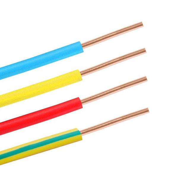  China 1×2.5mm2 Solid Conductor PVC Insulated Electrical Wires supplier