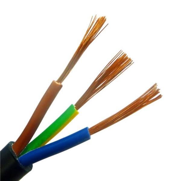  China 300/500V, H05VV-F Flexible Copper Wire, PVC Insulated, PVC Sheathed RVV Electrical Wires And Cables supplier