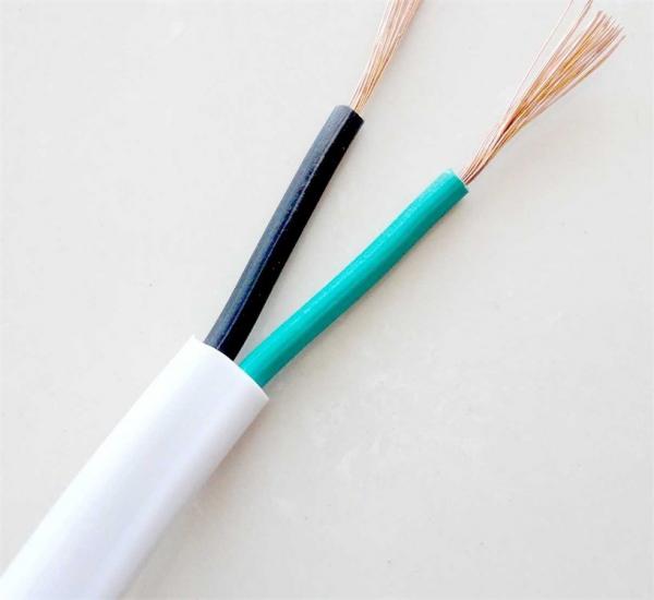 IEC60227 52 CCC Soft Conductor 2 Core Flat Soft Electrical Wire
