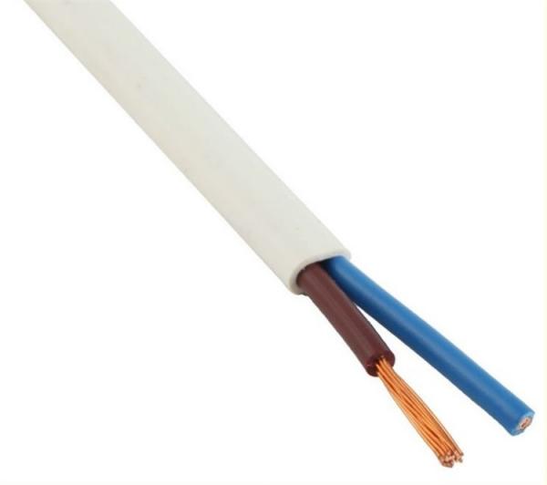 IEC60227 standard White Tinned Copper Flexible Flat Cable