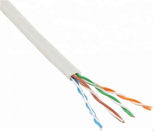 Multicolor 26AWG 4 Pair Twisted Pair Cat 5e Network Cables