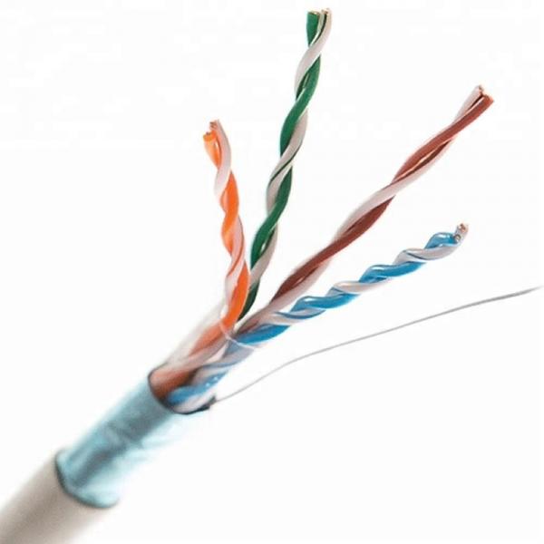  China OEM High Speed 0.48mm 4 Pair 1000ft Cat 5e Network Cables supplier