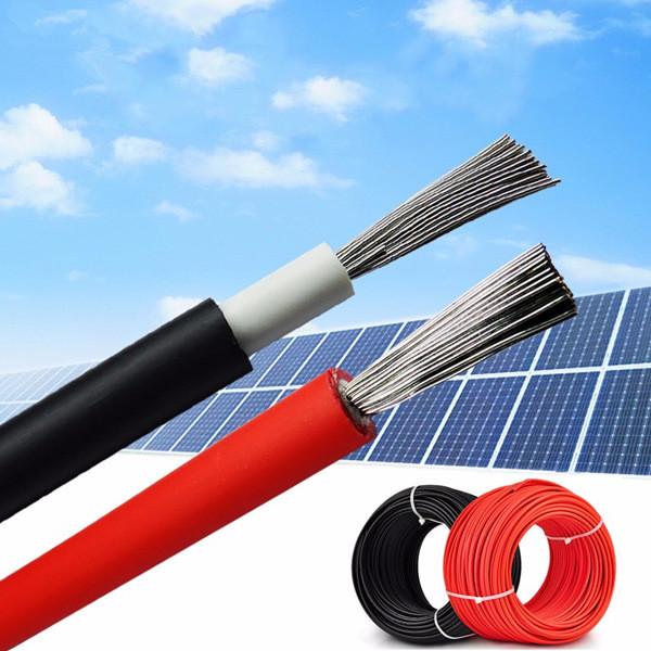 Photovoltaic 1.8kV DC LSZH Solar Wire And Cables 1169 PV1-F H1Z2Z2-K