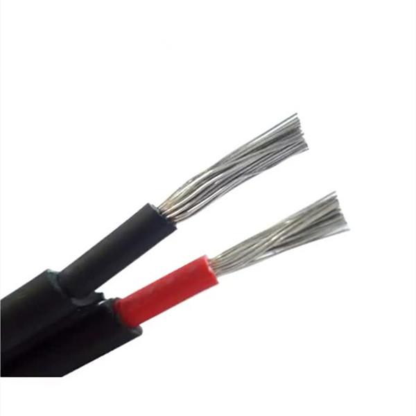  China PV1F Photovoltaic XLPE Insulated Power Cables Flat Twin Cores CCC supplier