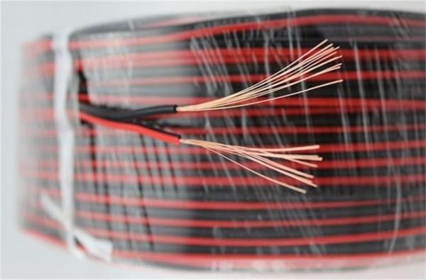 RoHS 2X0.5mm2 Stranded Pvc Copper 0.5mm Electrical Wire