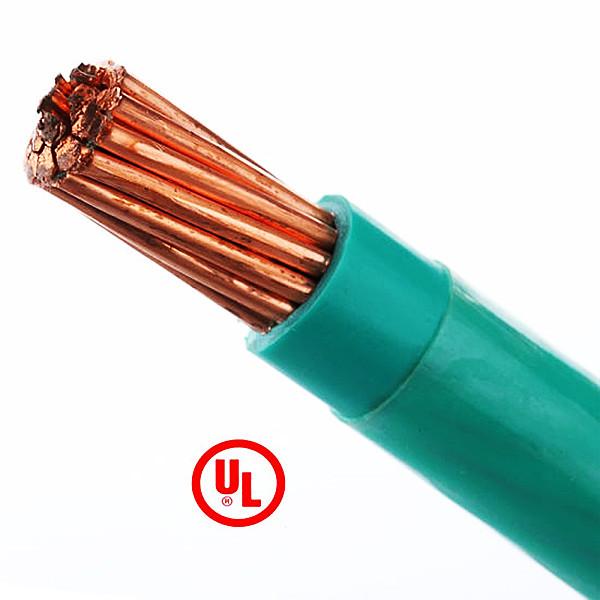  China Single Core 5.5mm2 THHN Nylon Electric Wire 17AWG Plain Annealed supplier