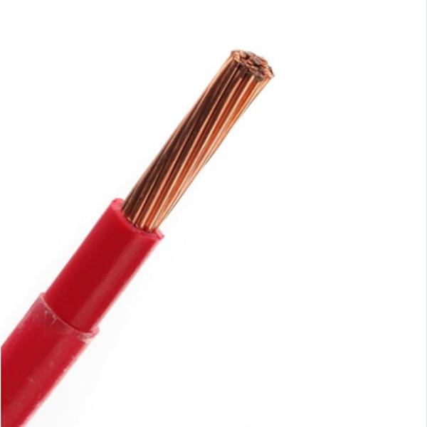 THHN THWN Plain Annealed Copper Wire Copper Conductor PVC 600V