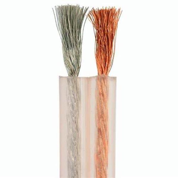 Tinned Copper Transparent PVC Insulated RVH Speaker Cables