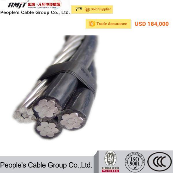  China Competitive price of Aerial Bounded Cable (ABC Cable) Quadruplex Service Drop-Aluminium Conductor supplier