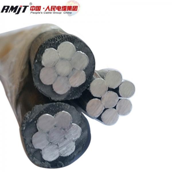  China Aluminum Conductor Overhead Abc Cable Duplex Triplex Quaplex Bundle Xlpe Insulated Aerial Bundled Cables supplier