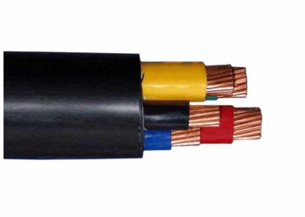 0.6/1kV 5C PVC Insulated Cables with Copper Conductor CU / PVC Cable CE Certificate