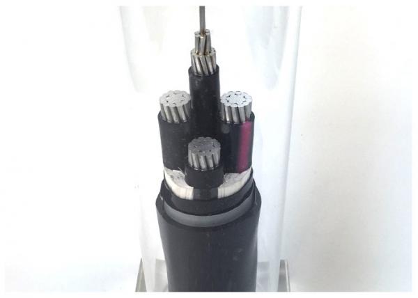  China 0.6/1kV Aluminum Conductor Four Core PVC Insulated Cables With Steel Tape Armoured supplier