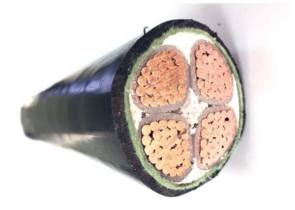 0.6 / 1kV Low Voltage KEMA 4 Core Copper Xlpe Insulation Cable Electrical Cable