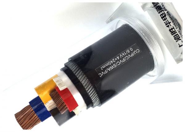 0.6/1kV PVC Insulated Cables with Steel Wire Armoured LV Electrical Cable
