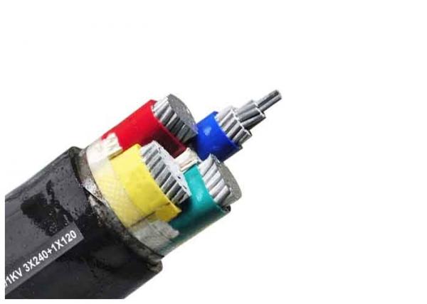 0.6/1kV Steel Tape Armoured Electrical Cable Aluminum Conductor XLPE Insulated LV Cable 3×240+1x120mm2