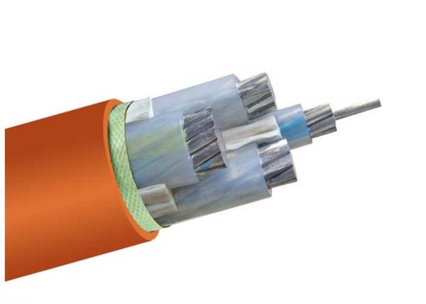 0.6kv / 1kV Low Smoke Halogen Free Aluminum Cable Wire CE ISO Certification