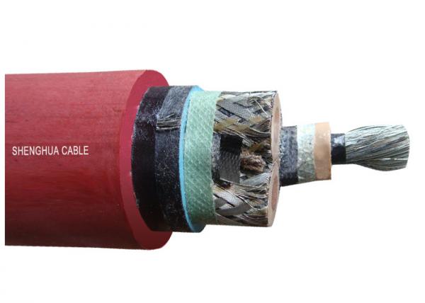  China 1.9 / 3.3 KV Mining Rubber Sheathed Cable , Screened EPR Insulation Cable supplier
