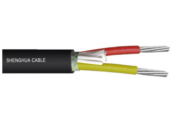 1kV Aluminum Conductor PVC Insulated & Sheathed Two Core Unarmoured Power Cable