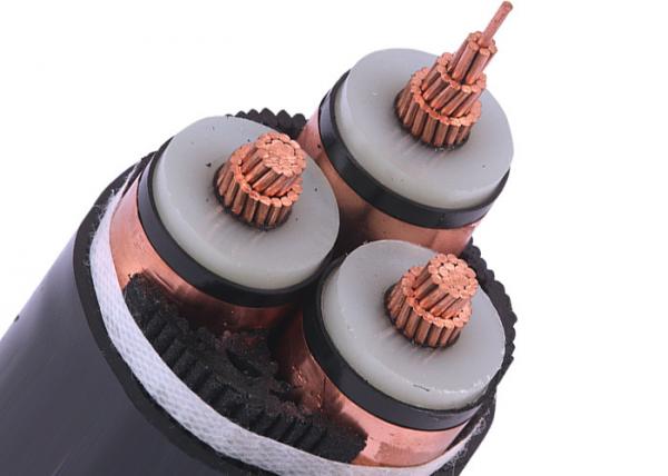 3 Core 12.7/22KV 3x185SQMM Unarmored Underground PVC XLPE Cable