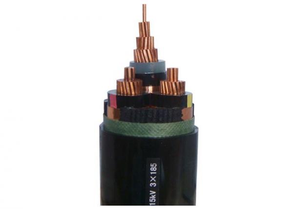 3 Core Medium Voltage Copper Tape Screen Pvc Xlpe Cable Insulated Power Cable