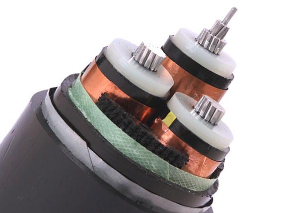 3 Cores XLPE Insulation 26/35KV 3×300 SQMM Aluminum Conductor Armoured Electrical Cable