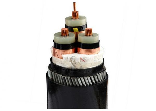3 Phase Copper Tape Screen XLPE Power Wire Armoured Cable 35kV High Voltage Steel Wire