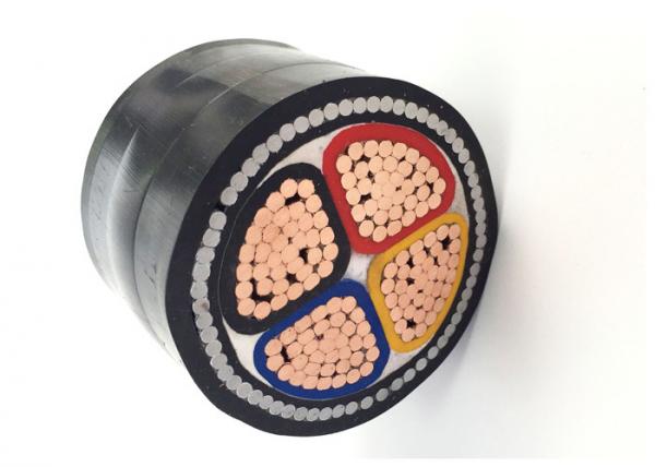 4 Core 185 Sqmm SWA Armoured Power Cable Copper Conductor XLPE/PVC Insulated Steel Wire Armored Cable