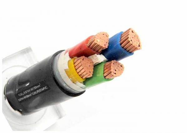 4 Core Armoured Electrical Cable Low Voltage 0.6 /1KV 4Cx120mm Double Steel Tape
