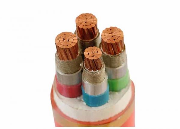 4 Core Cu / Mica Tape / XLPE / LSOH Fire Proof Cable For Cable Channel