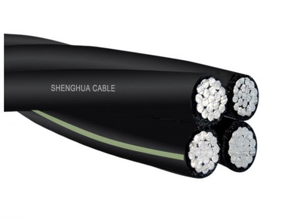 4 Core XLPE Insulated Aerial Bundled Cable For Overhead Distribution Lines