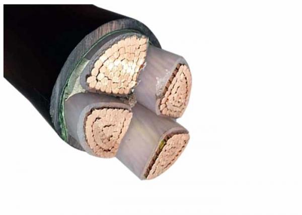 4 Cores 0.6/kV XLPE Electrical Cable Copper Conductor For Industrial Plants