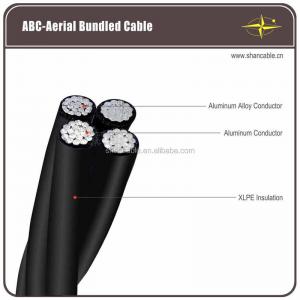  China 600V 2 Core Aerial Bundled Cable 2.5 – 70mm Diameter supplier