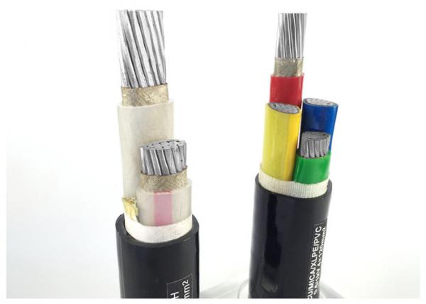 70 Sq mm Concentric XLPE Insulated Power Cable , XLPE Aluminium Cable NA2XCY