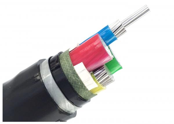 AL/XLPE/STA/PVC Armoured Power Cable AL conductor XLPE Insulation YJLV22 Cable with Steel Tape Armour