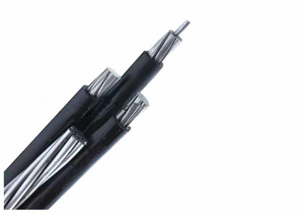 Aluminium Alloy Conductor Aerial Bundled Cables Blank Color For Power Supply
