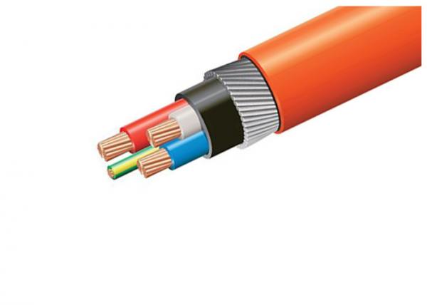 Armoured Low Smoke Zero Halogen Cable 0.6 / 1kv 90 Degree Operating Temp