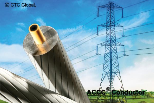 Bare Conductor ACCC® Conductor Amsterdam for long distance power transmission